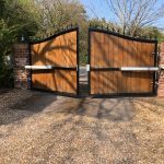 Home electric gates